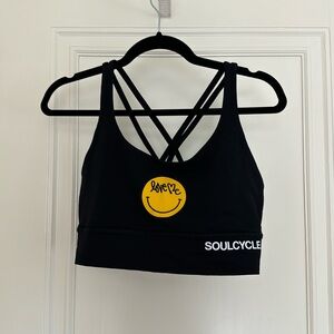 CURTIS KULIG X LULULEMON ENERGY BRA STRAPPED LONG LINE LOVE ME